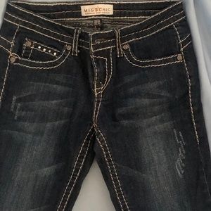 Women’s Miss Chic Size 3 Blue Jeans
